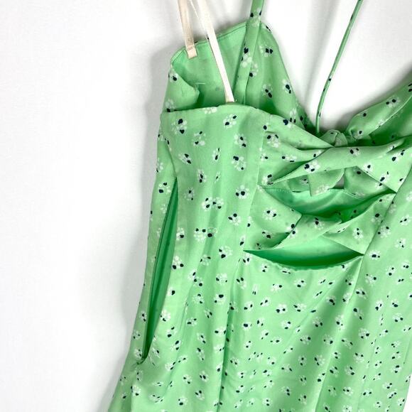 BCBGeneration Green Halter Summer Mini Dress - Picture 7 of 13
